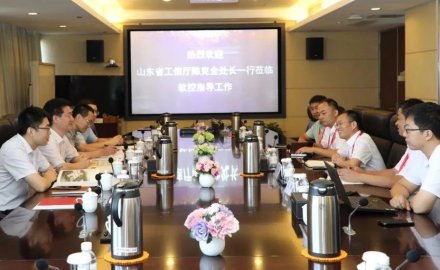 省工信厅陈克全处长一行到九游会J9调研