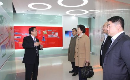 市委常委、市统战部长臧爱民到公司调研